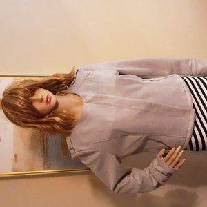 White House Black Market Faux Suede Jacket - New with Tags